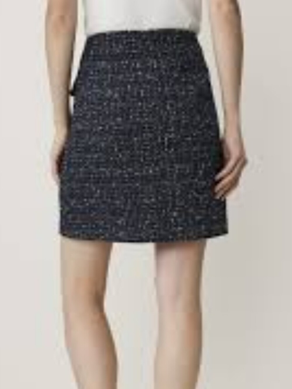 Ann Taylor Loft Tweed pocket  career pencil knit